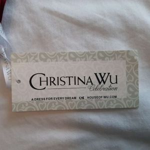 Christina Wu Strapless Dress